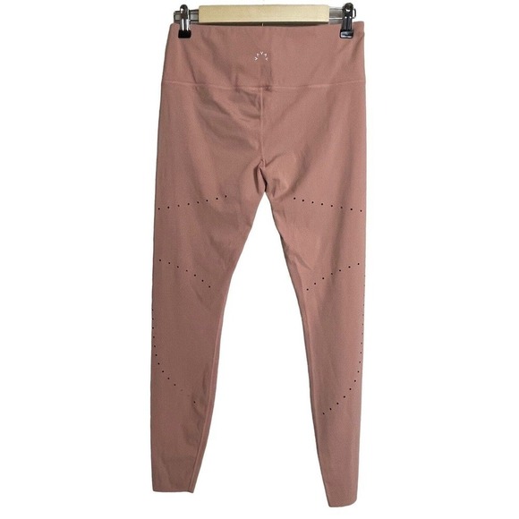 Varley Laser Perforated Bubble Gum Pink Leggings Size M - Picture 7 of 10